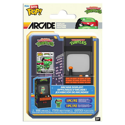 Bitty Pop! Arcade Display Teenage Mutant Ninga Turtles Michelangelo