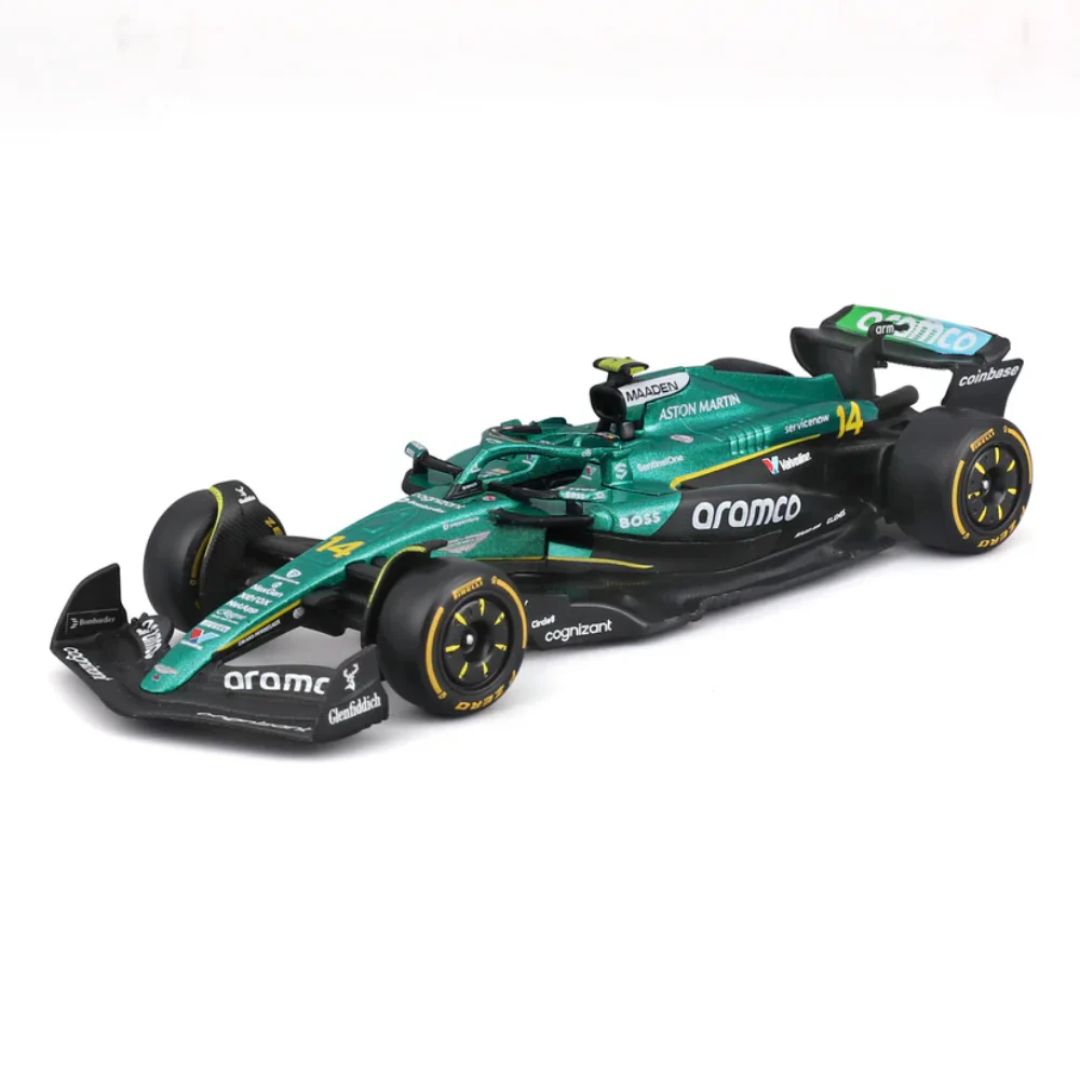 Bburago 1:43 F1 Aston Martin AMR25 #14 Fernando Alonso