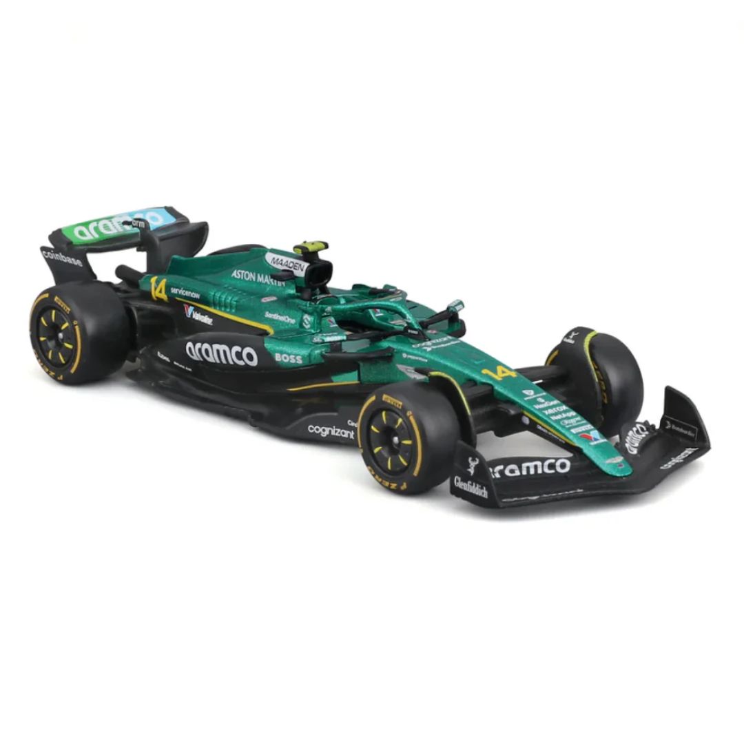 Bburago 1:43 F1 Aston Martin AMR25 #14 Fernando Alonso