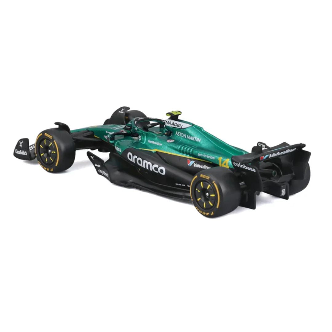 Bburago 1:43 F1 Aston Martin AMR25 #14 Fernando Alonso