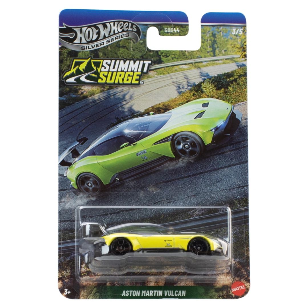 Hot Wheels Silver Series Summit Surge Aston Martin Vulcan