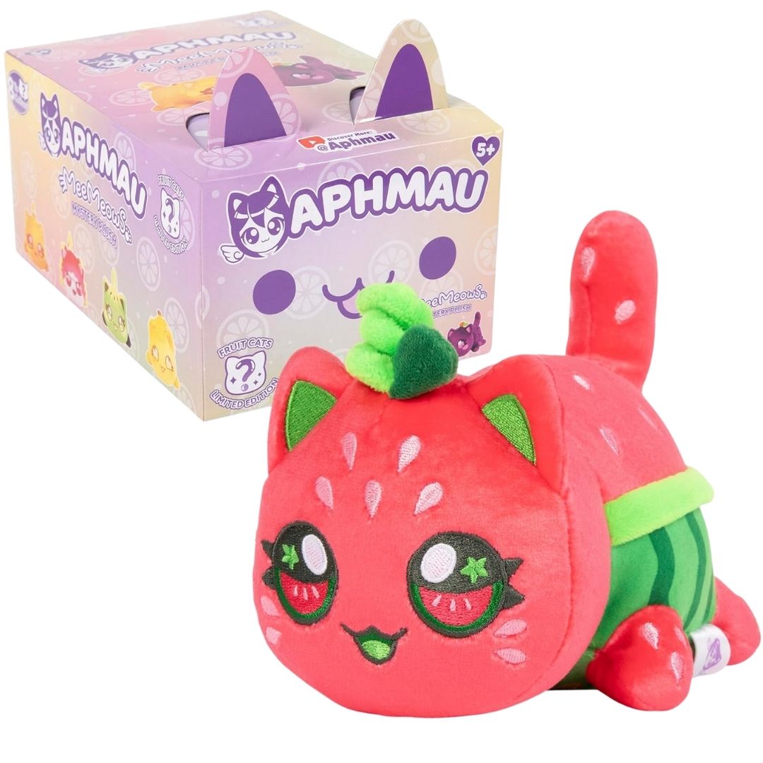 Aphmau Mystery MeeMeows Mystery 6" Plush Fruits Blind Box