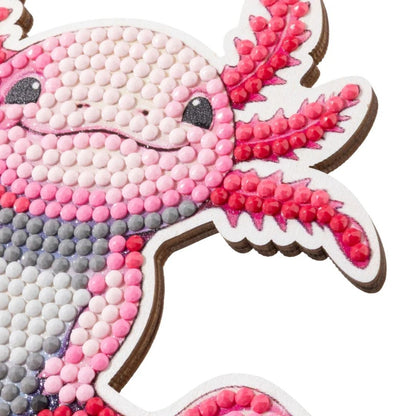 Crystal Art Wildlife Buddies Misunderstood Series 7 - Axolotl