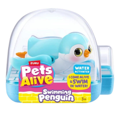 Pets Alive Swimming Penguin Blue