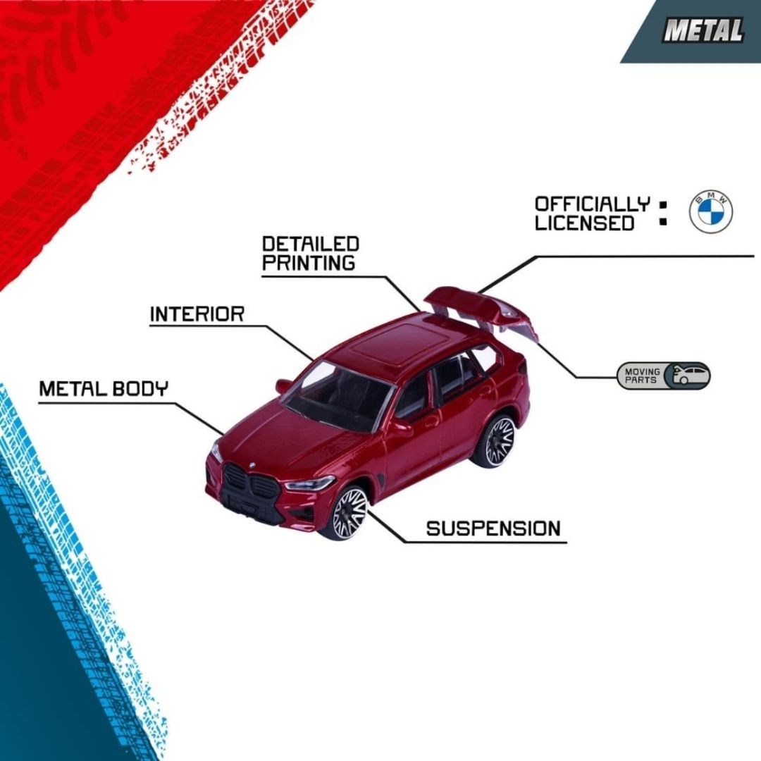 Majorette 5 Pack Die-cast BMW Edition