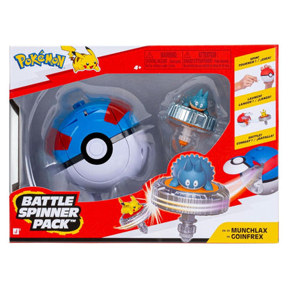 Pokemon Battle Spinner Pack - Munchlax with Great Ball