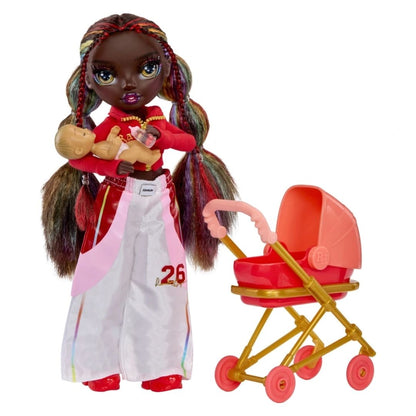 Rainbow High Junior High Bestie Babysitters Iris Bow