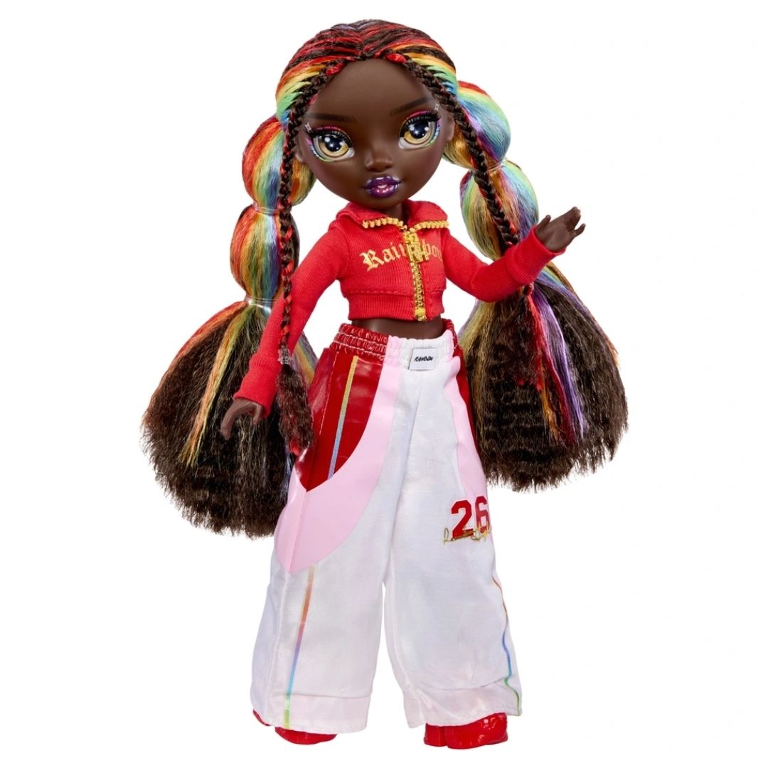 Rainbow High Junior High Bestie Babysitters Iris Bow