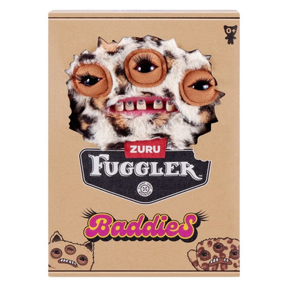 Fuggler Baddies Annoyed Alien (Leopard Print) Plush