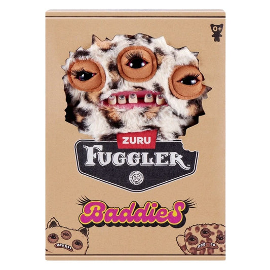 Fuggler Baddies Annoyed Alien (Leopard Print) Plush
