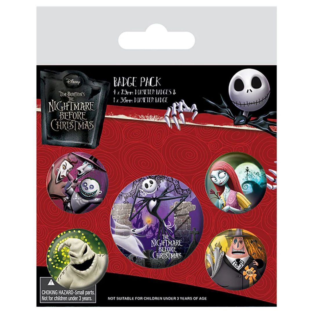 Badge Pack - Disney The Nightmare Before Christmas (Characters)
