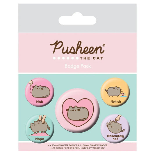 Badge Pack - Pusheen the Cat (Nah)