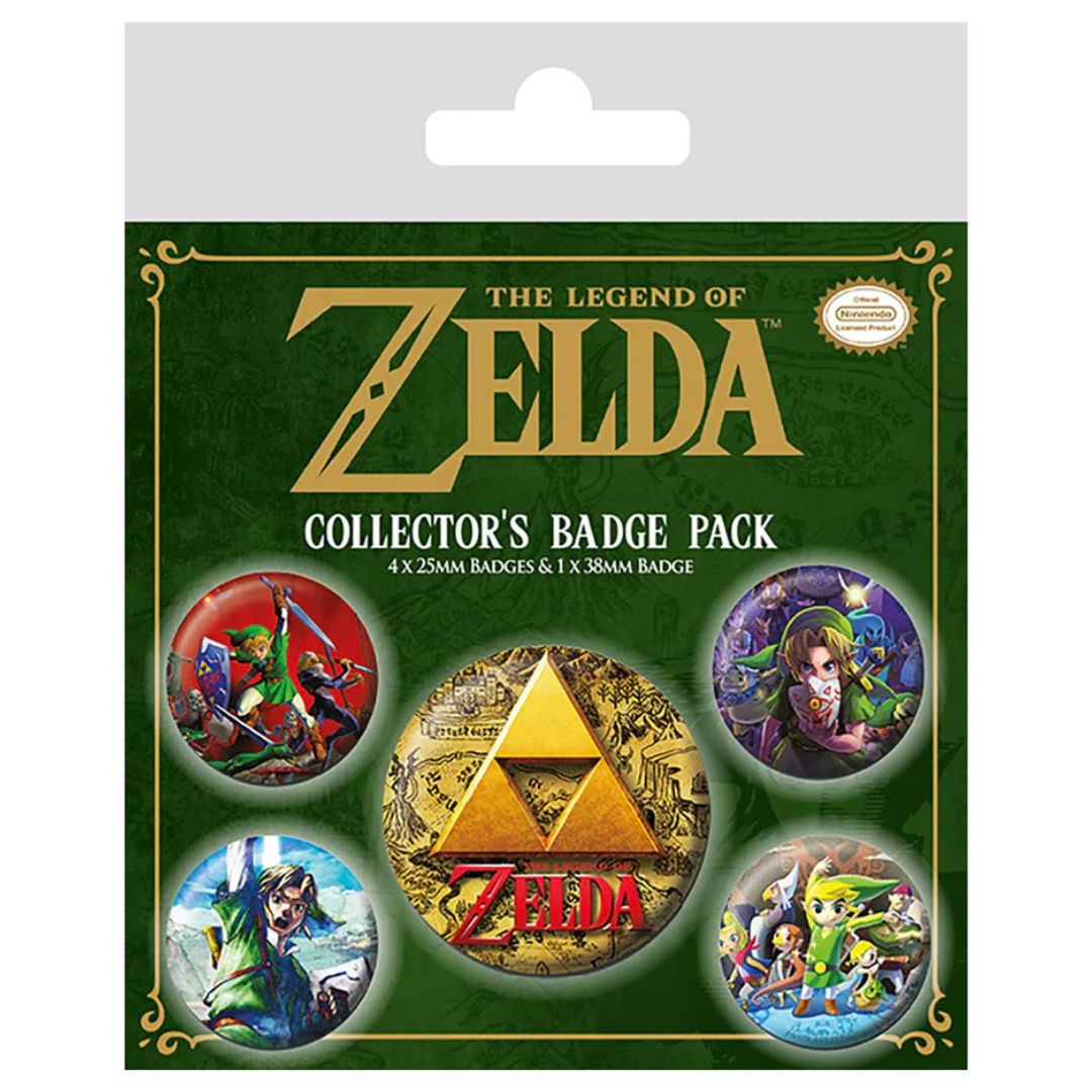 Badge Pack - The Legend Of Zelda (Classics)