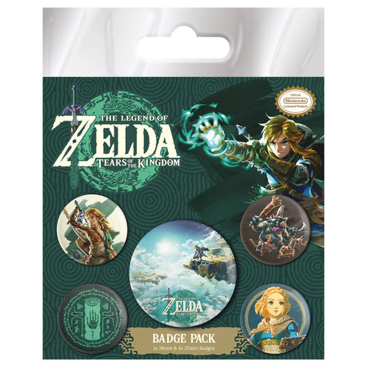 Badge Pack - The Legend Of Zelda Tears Of The Kingdom