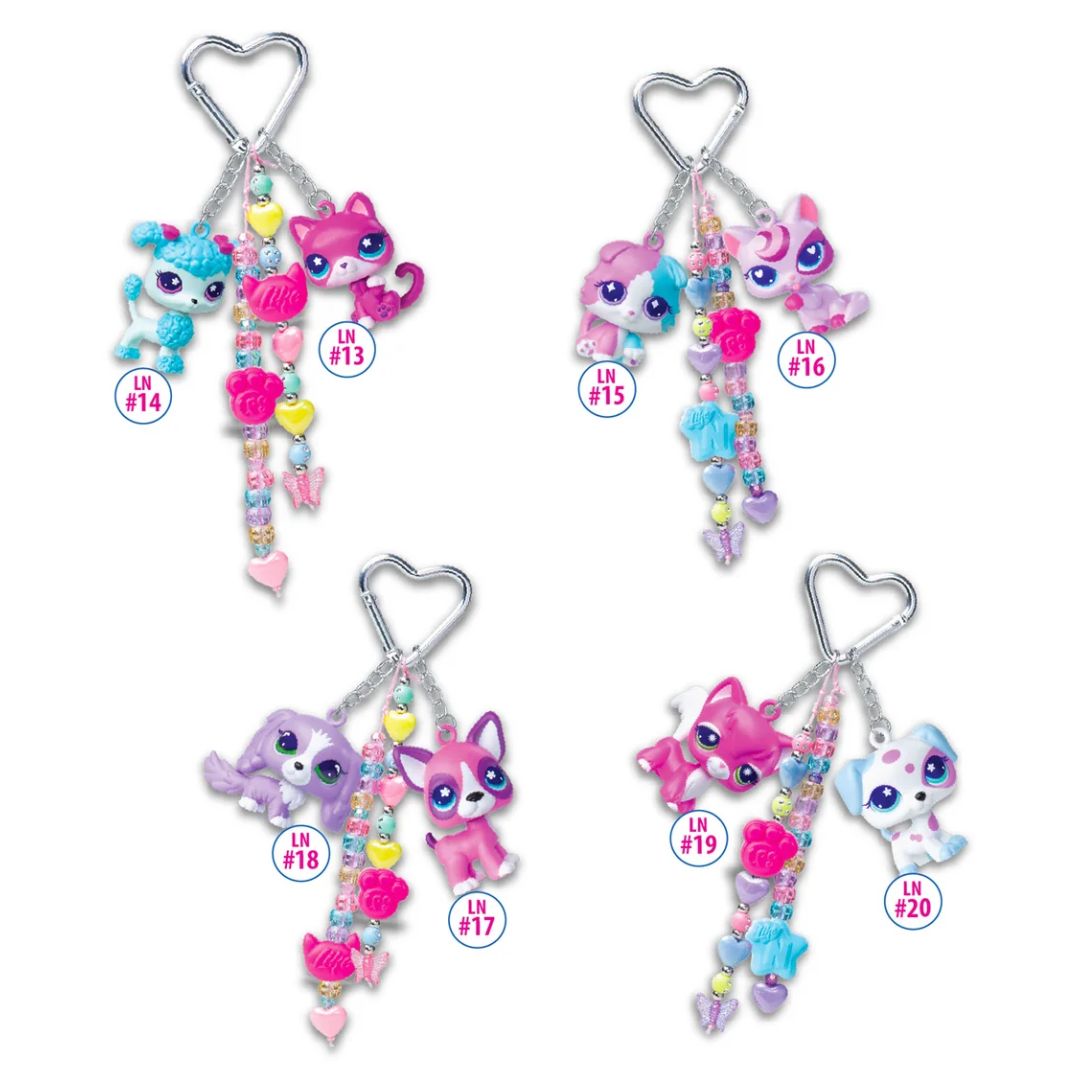 Littlest Pet Shop Nastya DIY Besties Bag Charms Surprise
