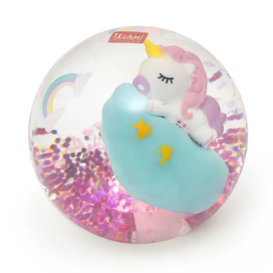 Legami Light-Up Bouncy Ball Unicorn