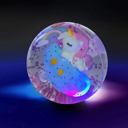 Legami Light-Up Bouncy Ball Unicorn