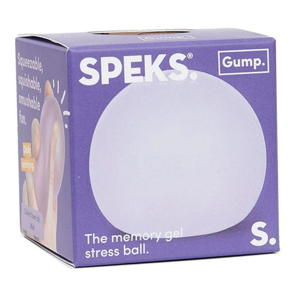 Speks. Gump Memory Gel Stress Ball - Mist