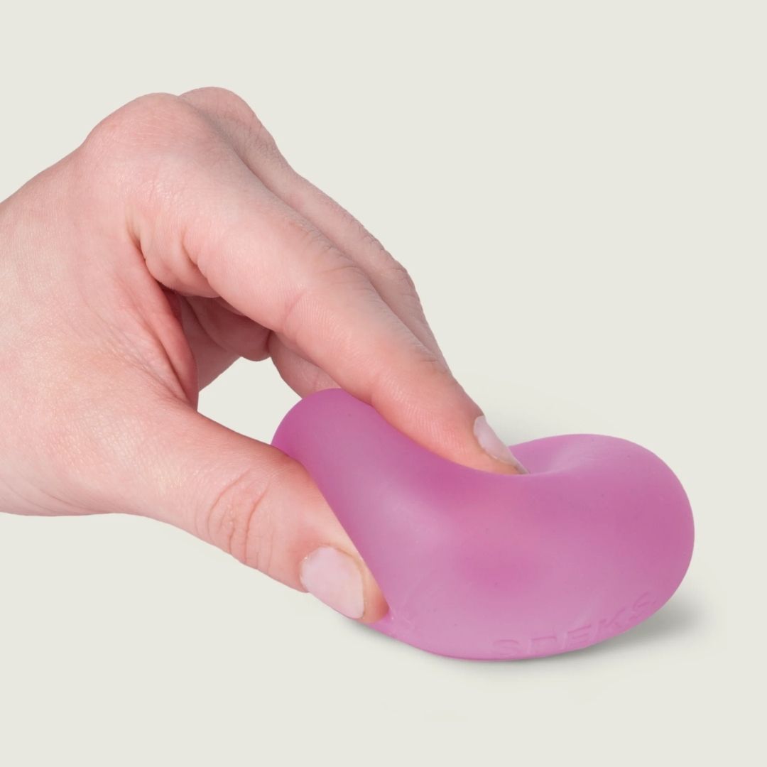 Speks. Gump Memory Gel Stress Ball - Moon Jelly