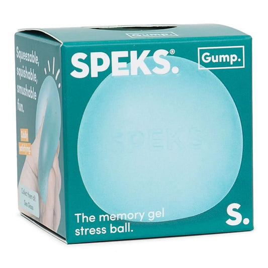 Speks. Gump Memory Gel Stress Ball - Sea Glass