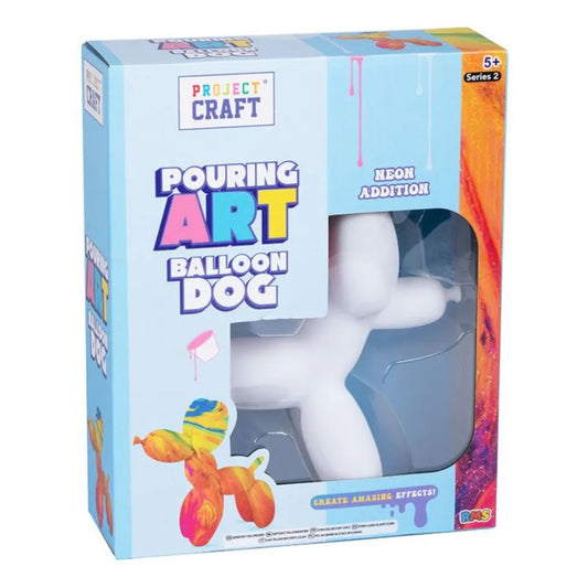 Project Craft Marble Pour Balloon Dog