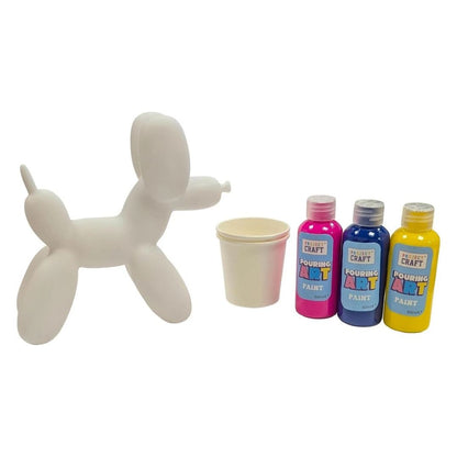 Project Craft Marble Pour Balloon Dog