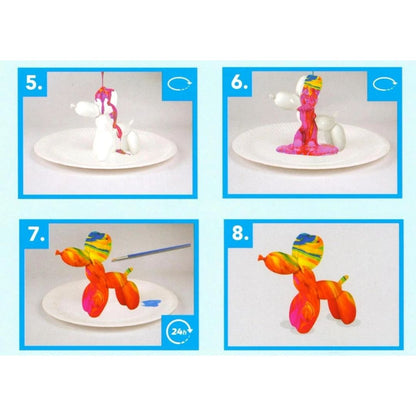 Project Craft Marble Pour Balloon Dog