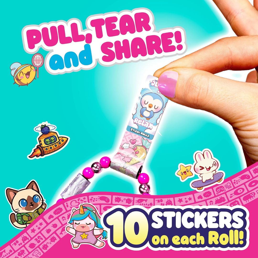Sticki Rolls Sticki Bands Series 3 Teal