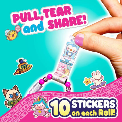 Sticki Rolls Sticki Bands Series 3 Bright Pink