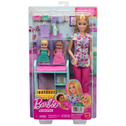 Barbie Careers Baby Doctor Nurture Set