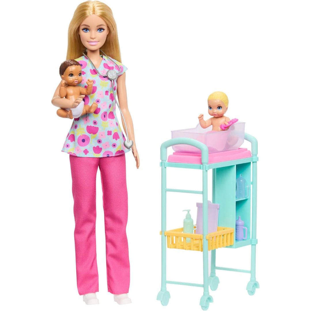 Barbie Careers Baby Doctor Nurture Set