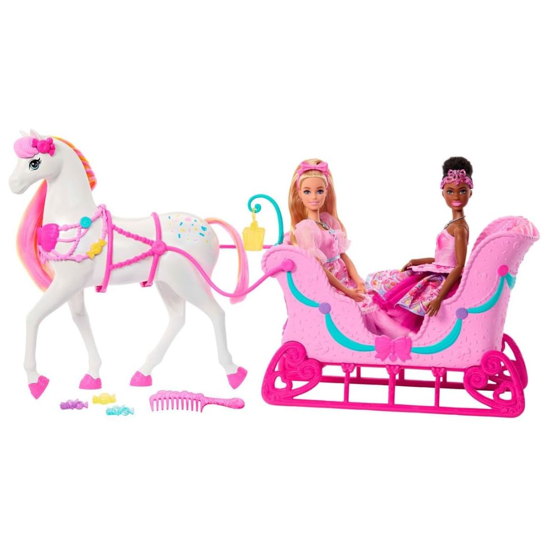 Barbie in the Nutcracker Horse & Sled