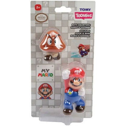 Tomy Toomies My Mario Bath Squirters Mario & Goomba