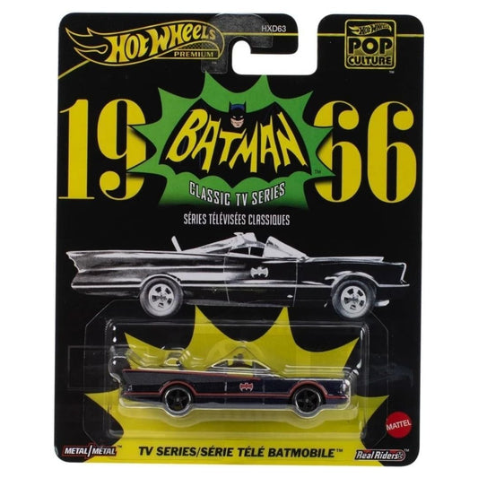 Hot Wheels Premium Pop Culture Batman Classic TV Series Batmobile