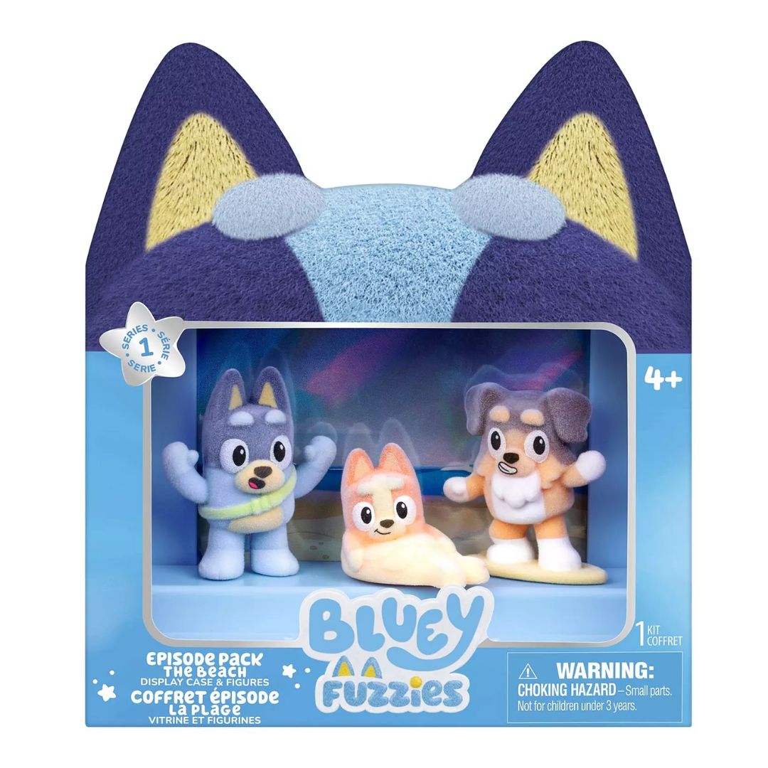 Bluey Fuzzies - The Beach