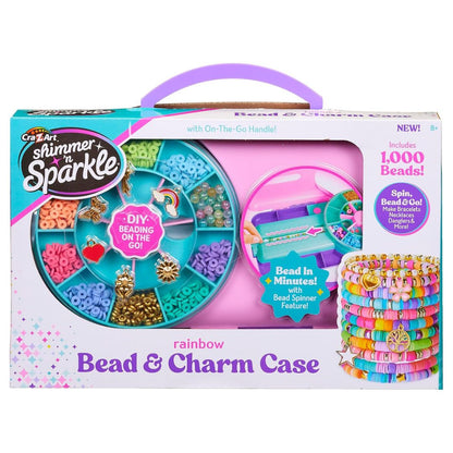 Cra-Z-Art Shimmer N Sparkle Rainbow Bead & Charm Case
