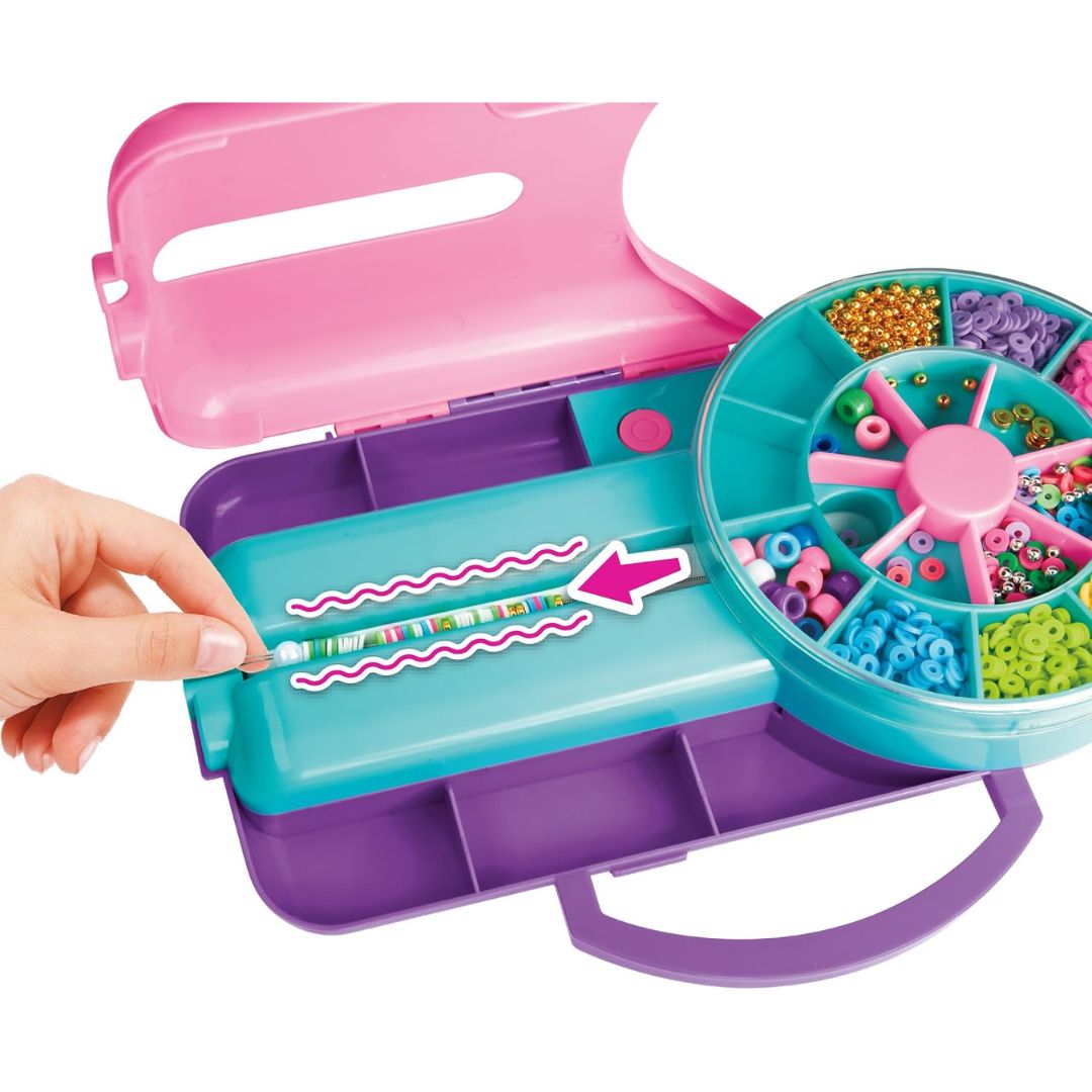Cra-Z-Art Shimmer N Sparkle Rainbow Bead & Charm Case