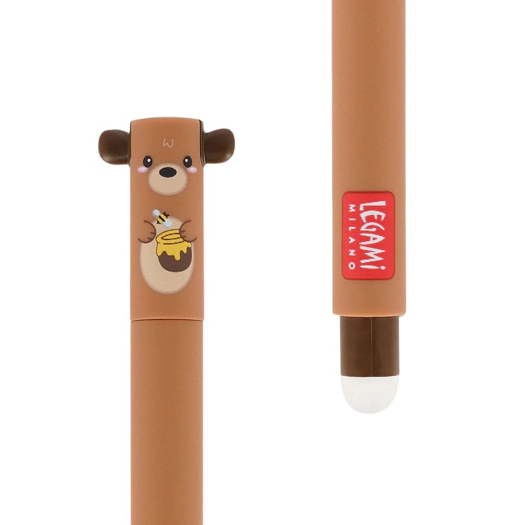 Legami Erasable Gel Pen Teddy Bear