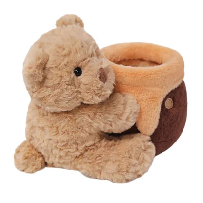 McHugs Bear Pen Holder 15cm Plush