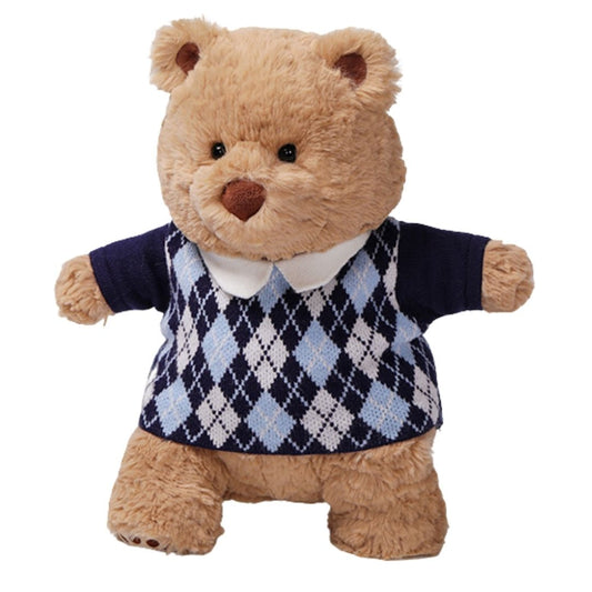 McHugs Argyle Sweater Raffles Bear 25cm Plush