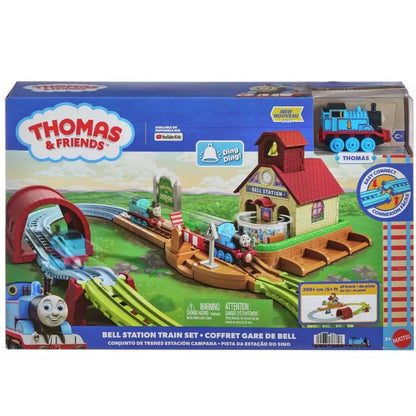 Thomas & Friends Diecast Bell Station With Thomas Playset
