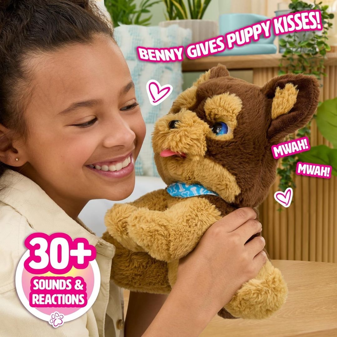 Fur Real Benny The Kiss & Cuddle Pup