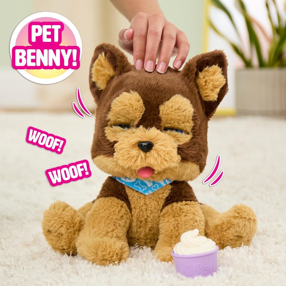 Fur Real Benny The Kiss & Cuddle Pup