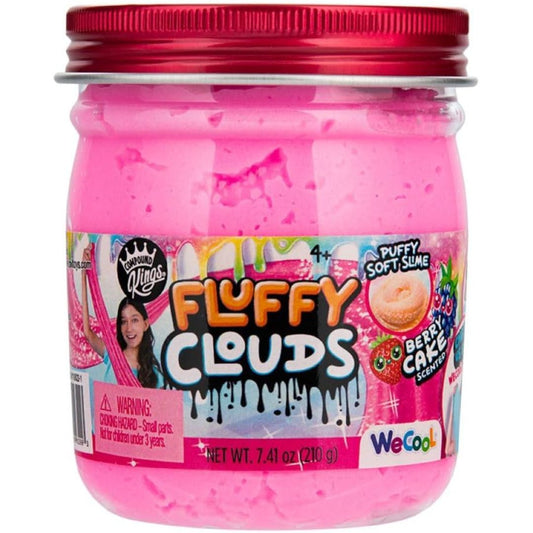 Compound Kings Fluffy Clouds Slime Jar Berry Cake Scented