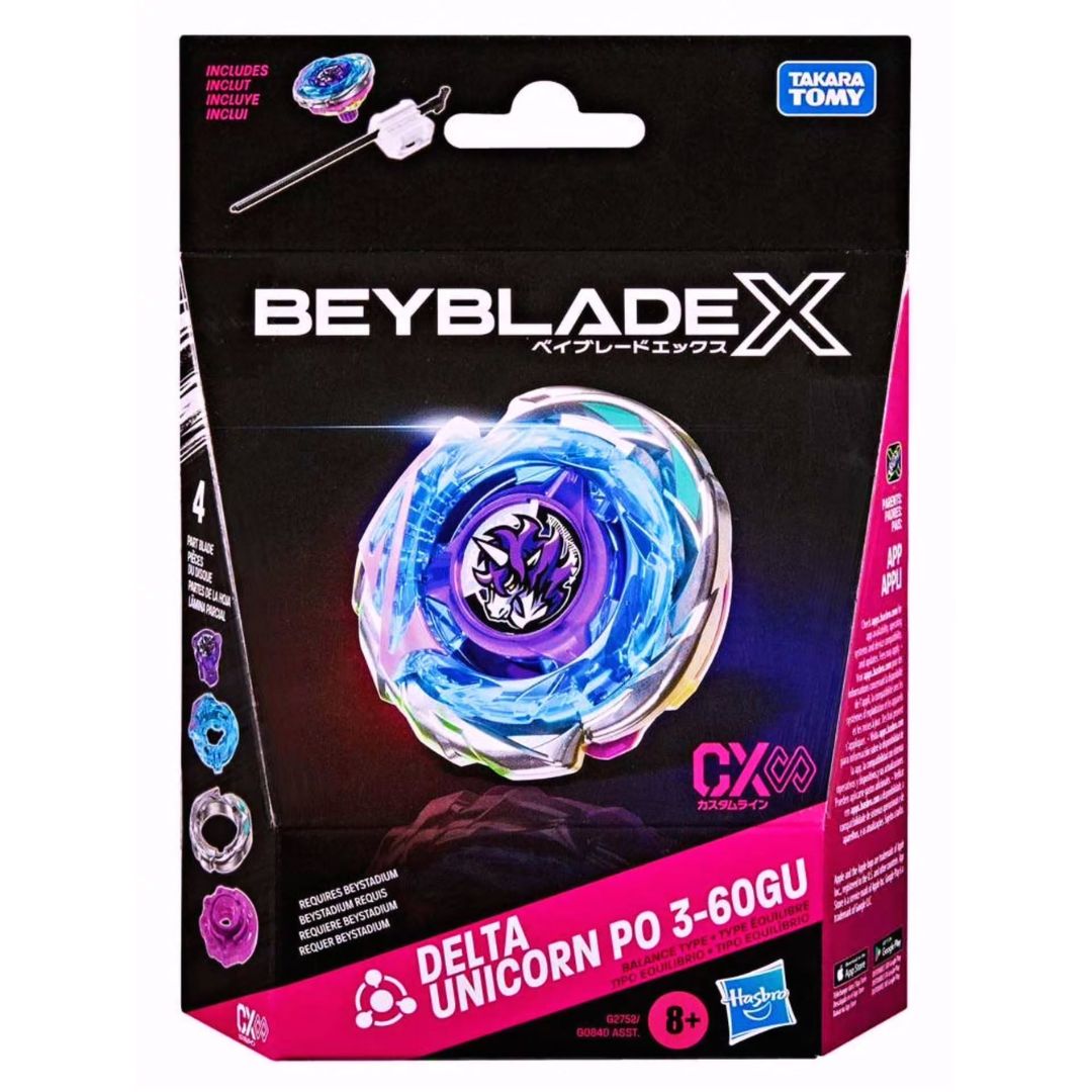 Beyblade X CX Starter Set Delta Unicorn PO 3-60GU