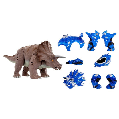 Armorsaurs Armor-Up Dinosaur Figure Cobalt Triceratops