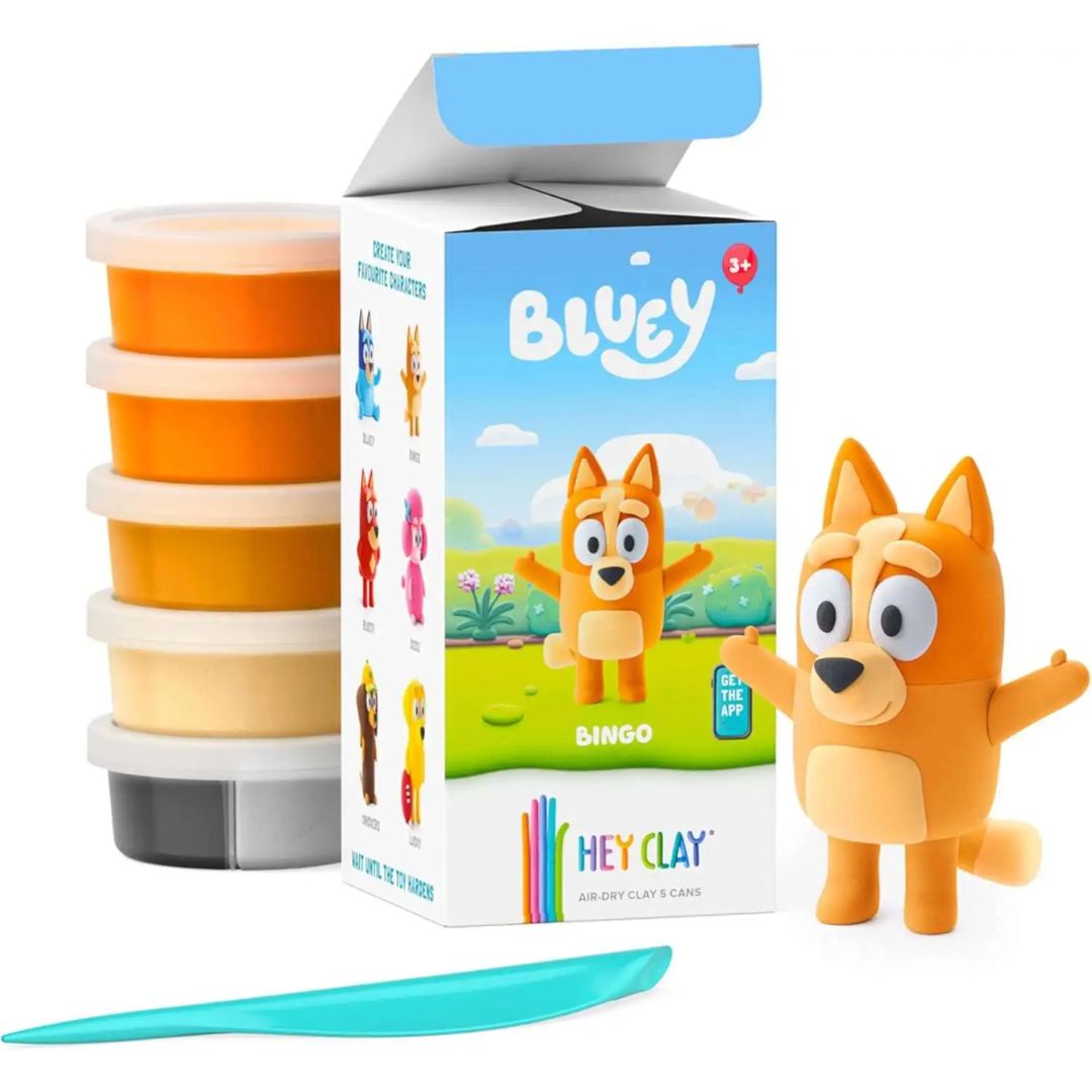 Hey Clay Bluey & Friends - Bingo