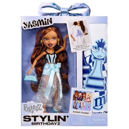 Bratz Stylin' Birthdayz Yasmin Doll with T-Shirt