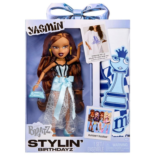 Bratz Stylin' Birthdayz Yasmin Doll with T-Shirt
