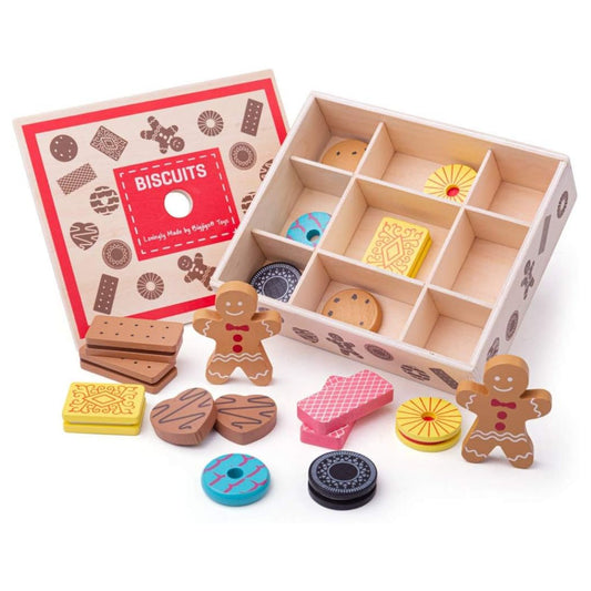 Bigjigs Wooden Box of Biscuits